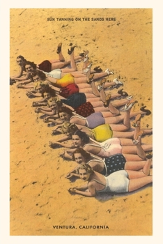 Paperback The Vintage Journal Suntanning on Sand, Ventura Book