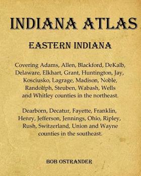 Paperback Indiana Atlas: Eastern Indiana Book