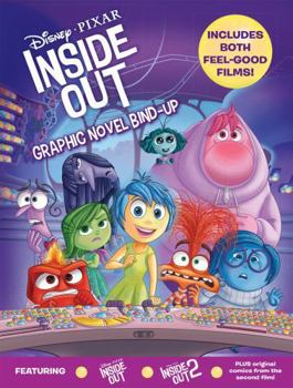 Paperback Inside Out 1 and 2: A Graphic Novel Bind-up (Disney Pixar) Book