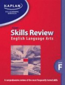 Paperback Kaplan English Language Arts Skills Review Level F Book
