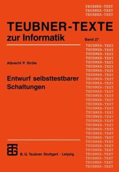Paperback Entwurf Selbsttestbarer Schaltungen [German] Book