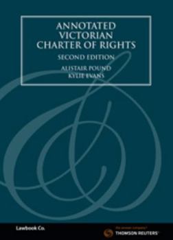 Paperback Annotated Victorian Charter of Rights Book