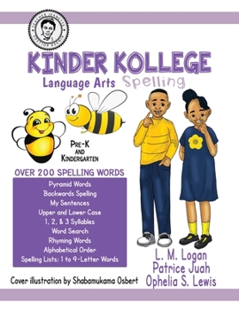 Paperback Kinder Kollege Language Arts: Spelling Book