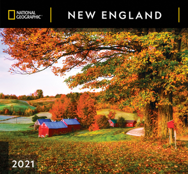 Calendar Cal 2021- National Geographic New England Wall Book