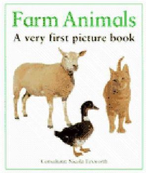 Hardcover Farm Animals: A Very First Picture Book