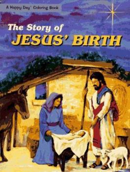 Paperback Story of Jesus Birth-Color Bk: Book