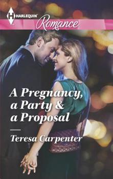 Mass Market Paperback A Pregnancy, a Party & a Proposal [Large Print] Book