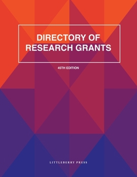 Paperback Directory of Research Grants Book