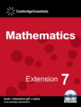 Paperback Cambridge Essentials Mathematics Extension 7 Pupil's Book [With CDROM and CD (Audio)] Book