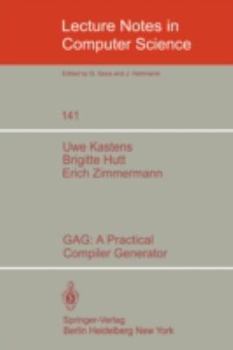 Paperback Gag: A Practical Compiler Generator Book