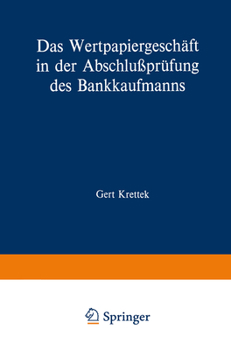 Paperback Das Wertpapiergeschäft in der Abschlussprüfung des Bankkaufmanns [German] Book