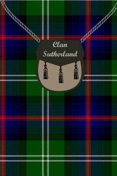 Paperback Clan Sutherland Tartan Journal/Notebook Book