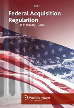 Paperback Federal Acquisition Regulation (Far) as of January 1, 2009 Book