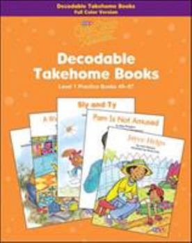 Paperback Decodable Takehome Books: Level 1: Practice Books 49-97 Book