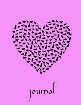 Journal: Notebook For Girls ,kids | Cute Cats Lovers Gift For Girls,Personal Diary, Notebook Journal Girl Who Loves Cats , large (8.5 x 11 inches) | 120 Pages