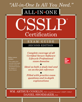 Paperback Csslp Certification All-In-One Exam Guide, Second Edition Book