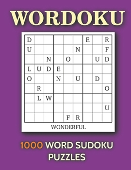 Paperback Wordoku - 1000 Word Sudoku Puzzles volume 2 Book