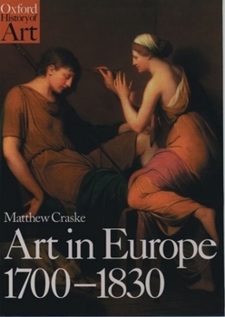 Paperback Art in Europe 1700-1830 Book