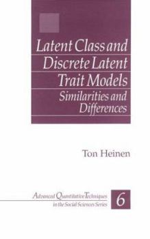 Hardcover Latent Class and Discrete Latent Trait Models: Similarities and Differences Book