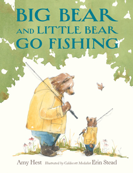 Hardcover Big Bear and Little Bear Go Fishing Book