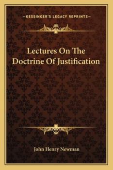 Paperback Lectures On The Doctrine Of Justification Book