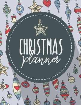 Paperback Christmas Planner: Holiday Organizer, Shopping and Gift Tracker 8.5" x 11" 100 pages Book