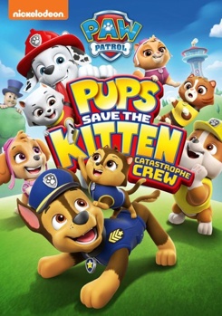 DVD Paw Patrol: Pups Save The Kitten Catastrophe Crew Book
