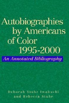 Hardcover Autobiographies by Americans of Color, 1995-2000 Book