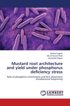 Paperback Mustard root architecture and yield under phosphorus deficiency stress Book