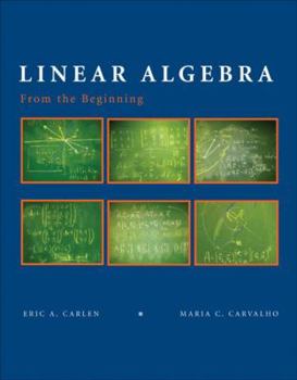 Hardcover Linear Algebra for a Calculus Curriculum Preliminary Edition Book