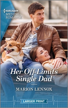 Mass Market Paperback Her Off-Limits Single Dad [Large Print] Book