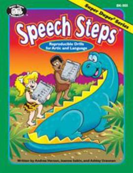 Paperback Speech Steps: Reproducible Drills for Artic and Language Book