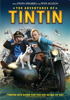 DVD The Adventures of Tintin Book