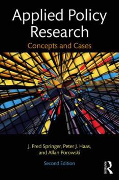 Paperback Applied Policy Research: Concepts and Cases Book