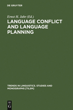 Hardcover Language Conflict and Language Planning Book