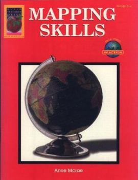 Paperback Mapping Skills, Grades 3-4: Social Studies in Action Book