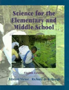 Hardcover Science for the Elementary and Middle School Book