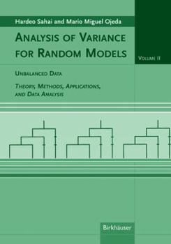 Hardcover Analysis of Variance for Random Models: Volume II: Unbalanced Data Book