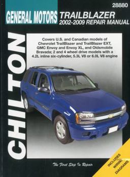 Paperback General Motors Trailblazer Repair Manual, 2002-2009 Book