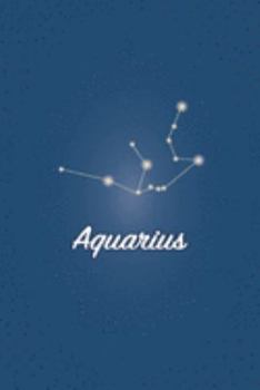 Aquarius: Star Sign Dot Grid Journal for Aquarians (6”x9“) 120 Pages