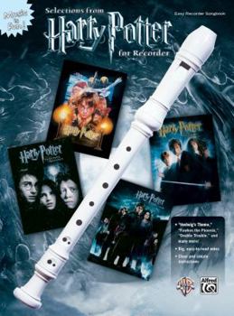 Paperback Selections from Harry Potter for Recorder Book