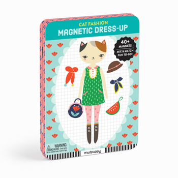 Misc. Cat Fashion Magnetic Figures Book
