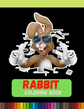 Paperback Rabbit Coloring Book: An Adult Rabbit Coloring Book of Zentangle Rabbit Designs with Henna, Paisley Stress Relief Book