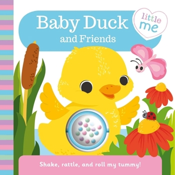 Paperback Baby Duck and Friends: Roller Rattle Book