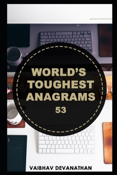 Paperback World's Toughest Anagrams - 53 Book