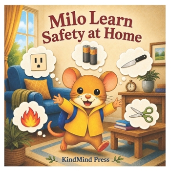 Paperback Milo Learn Safety at Home: A Simple Guide to Staying Safe at Home Book