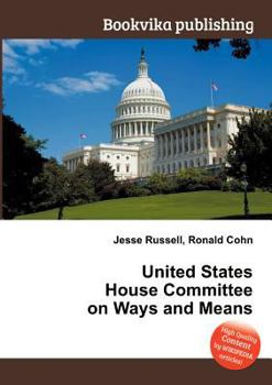 Paperback United States House Committee on Ways and Means Book