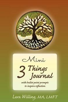 Paperback Mini 3 Things Journal: with bullet point prompts to inspire reflection Book