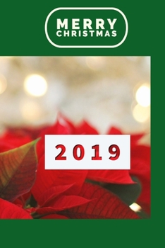 Merry Christmas 2019: Gift Tracker | Pages for Notes | 4-Month Calendar Oct 2019-Jan 2020