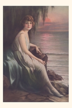 Paperback Vintage Journal Woman by Seashore Book
